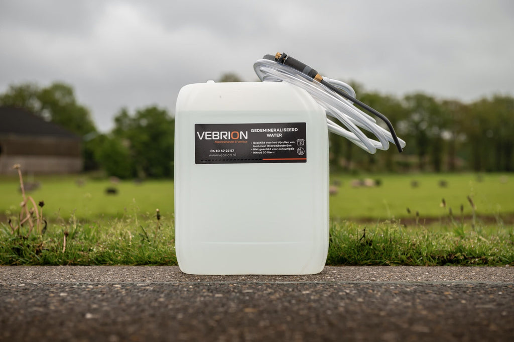 Waterreservoir 20L voor het handmatig bijvullen van accuwater