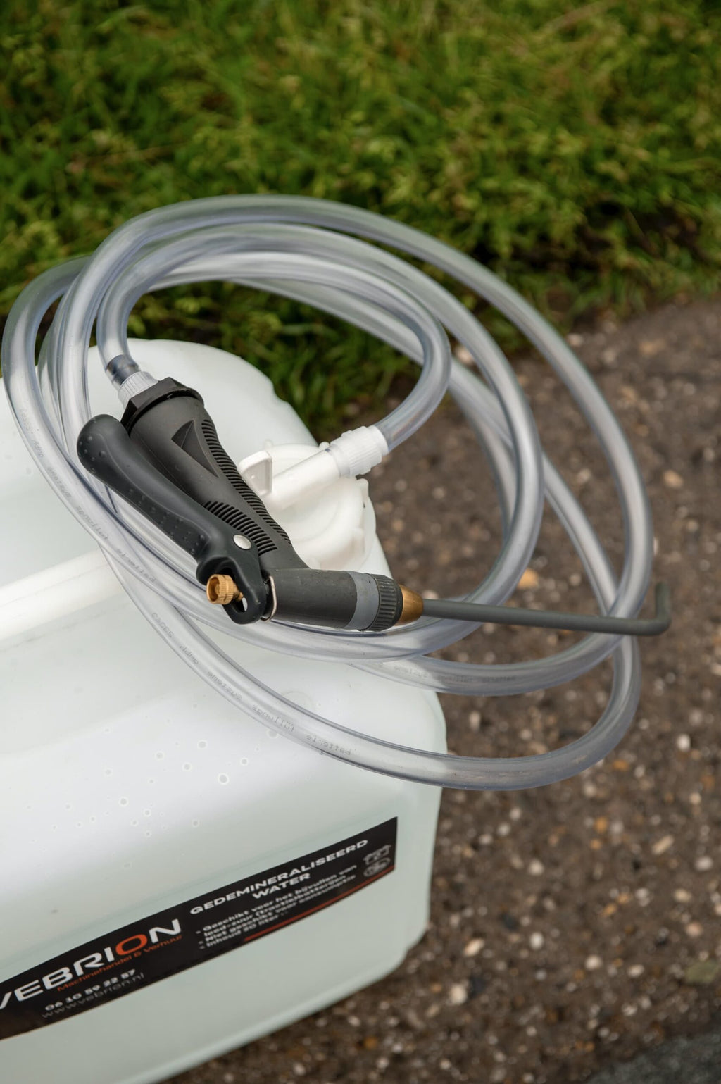 Waterreservoir 20L voor het handmatig bijvullen van accuwater