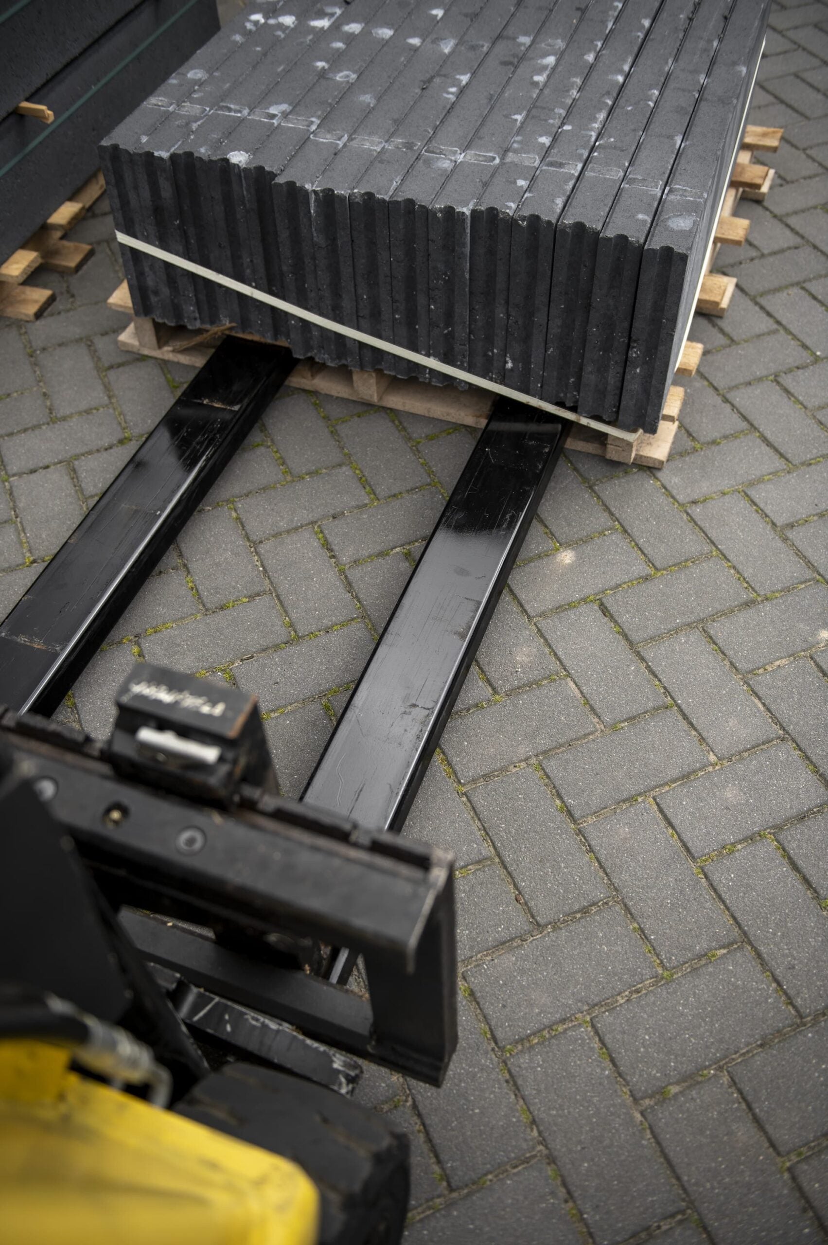 Verlenglepels vorkheftruck