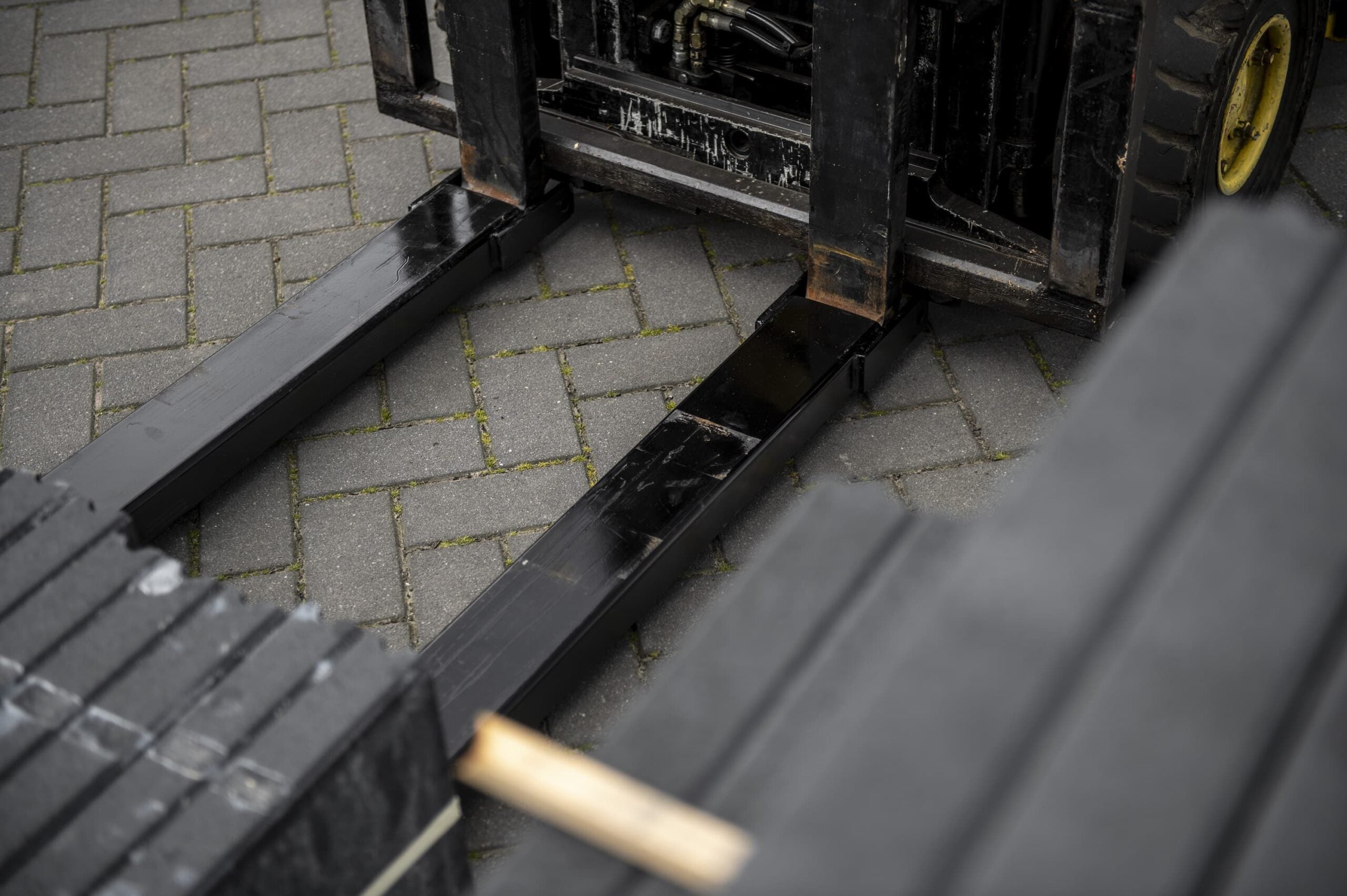 Verlenglepels vorkheftruck