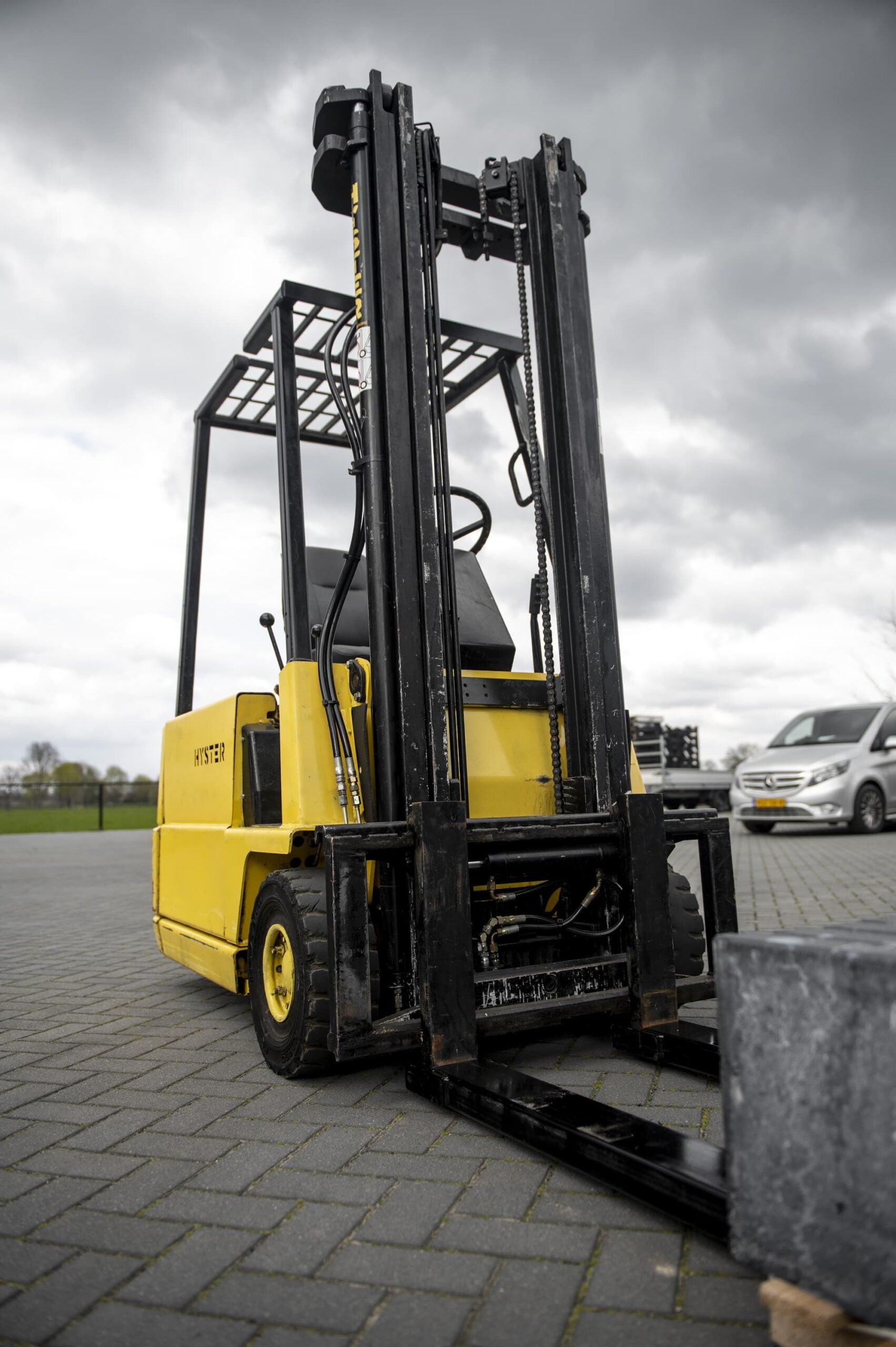 Verlenglepels vorkheftruck