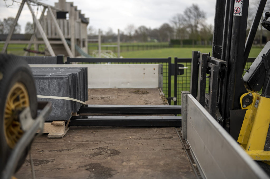 Verlenglepels vorkheftruck