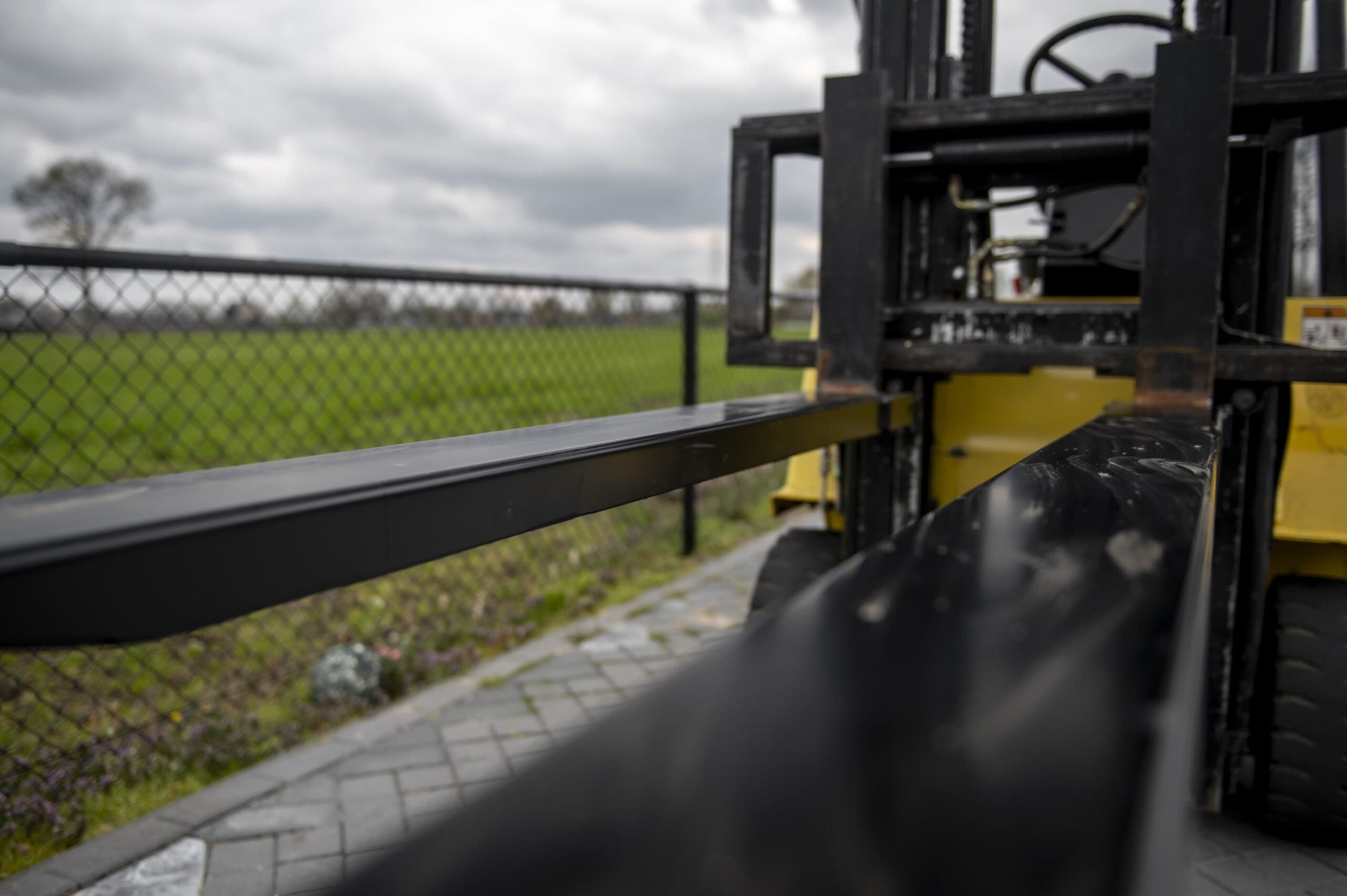 Verlenglepels vorkheftruck