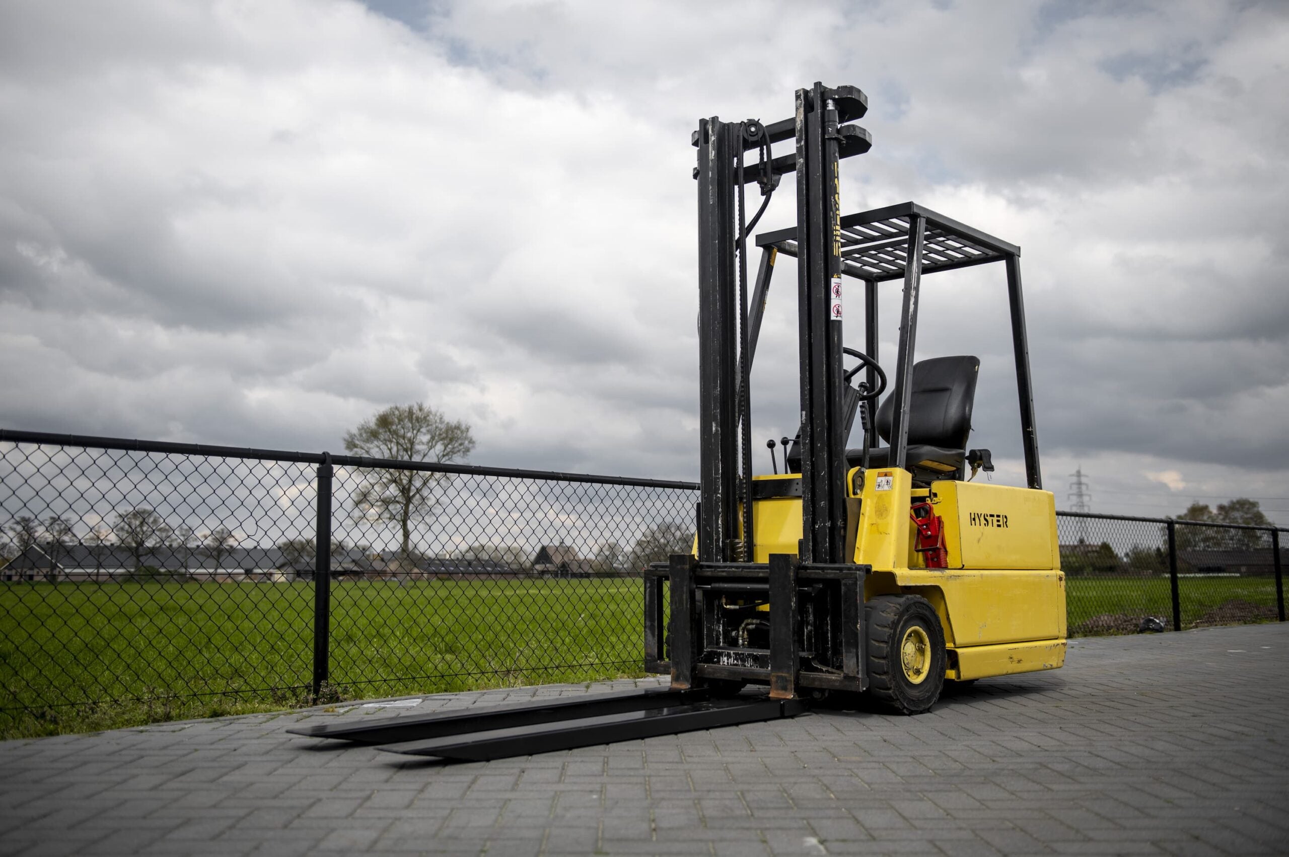 Verlenglepels vorkheftruck