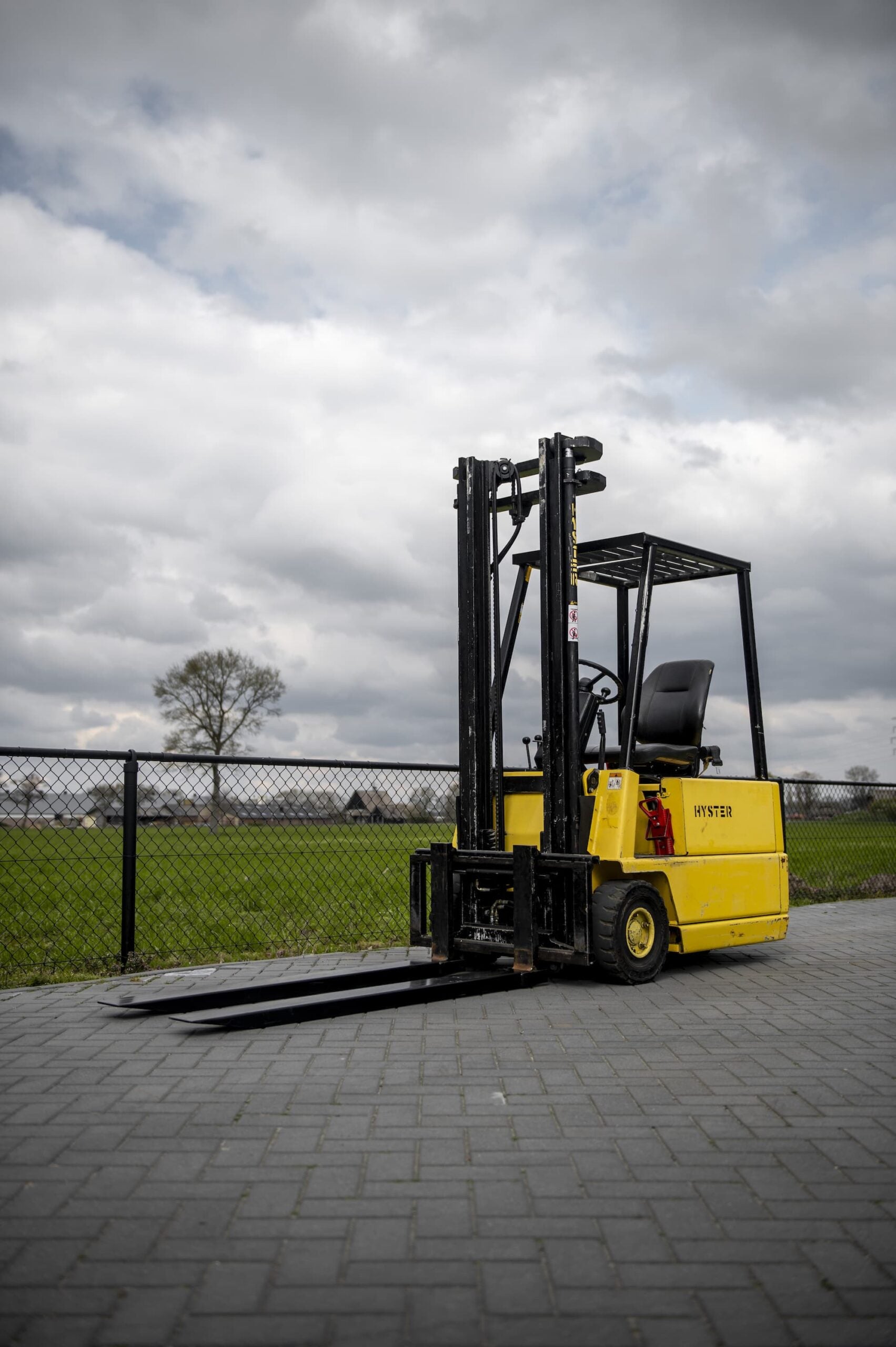 Verlenglepels vorkheftruck