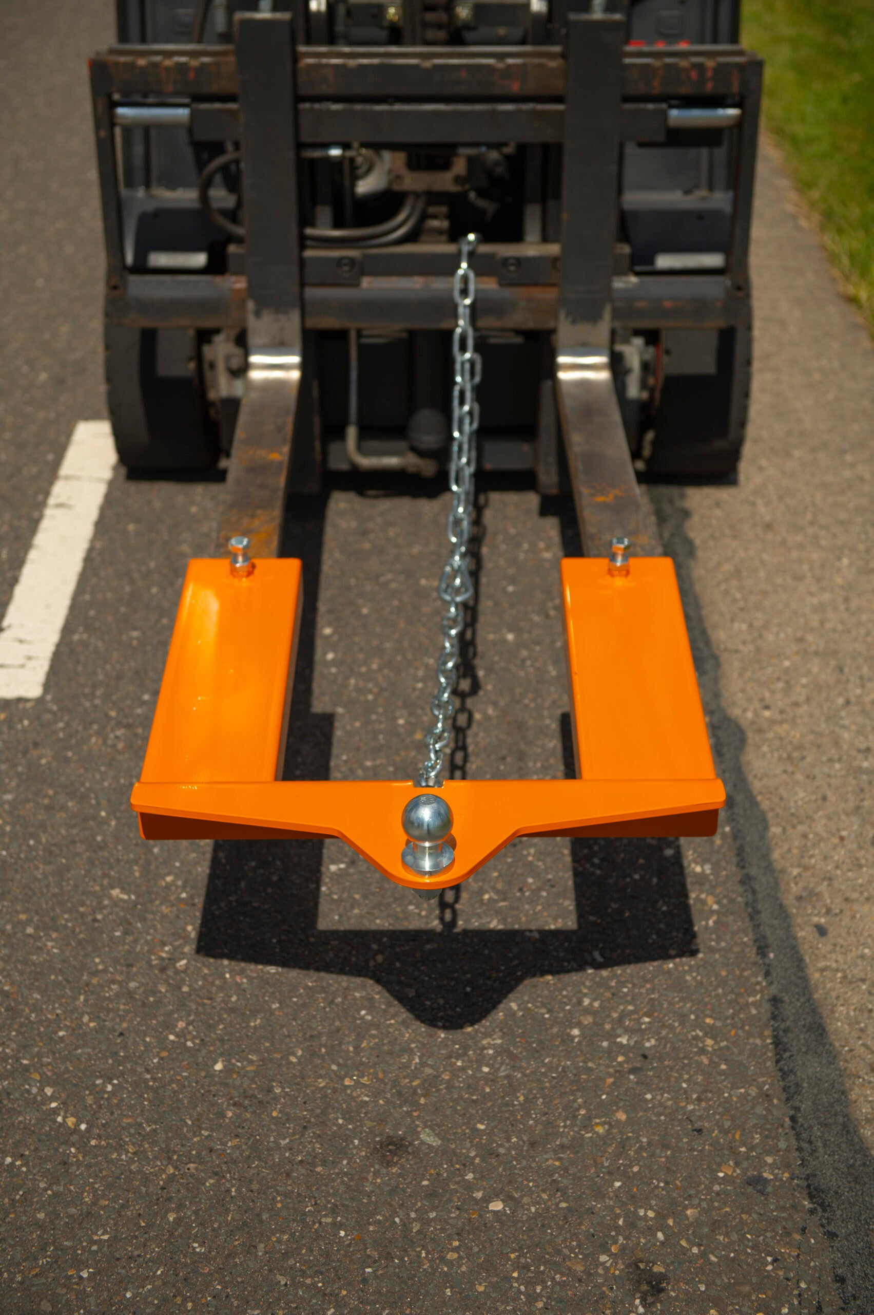 Trekhaak / Rangeerhulp voor Heftruck (nieuw model)