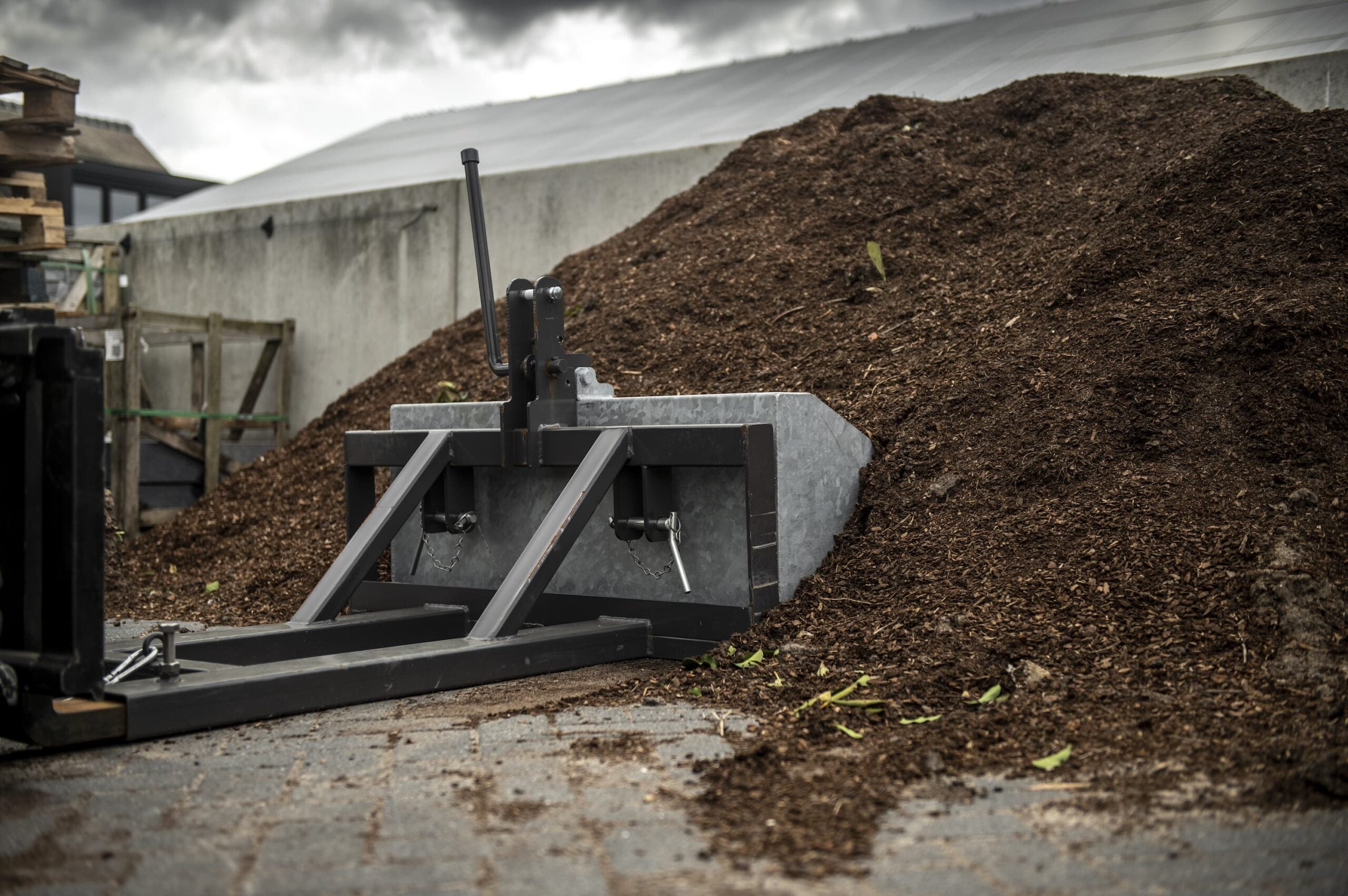 Schepbak heftruck mechanisch