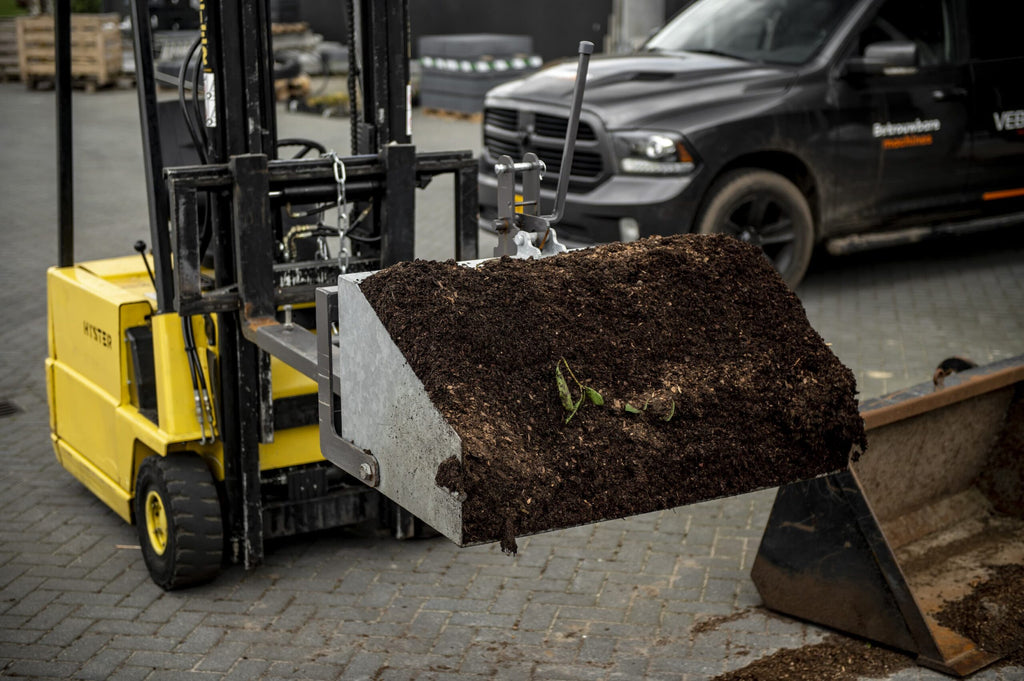 Schepbak heftruck mechanisch