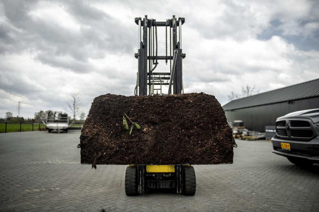 Schepbak heftruck mechanisch