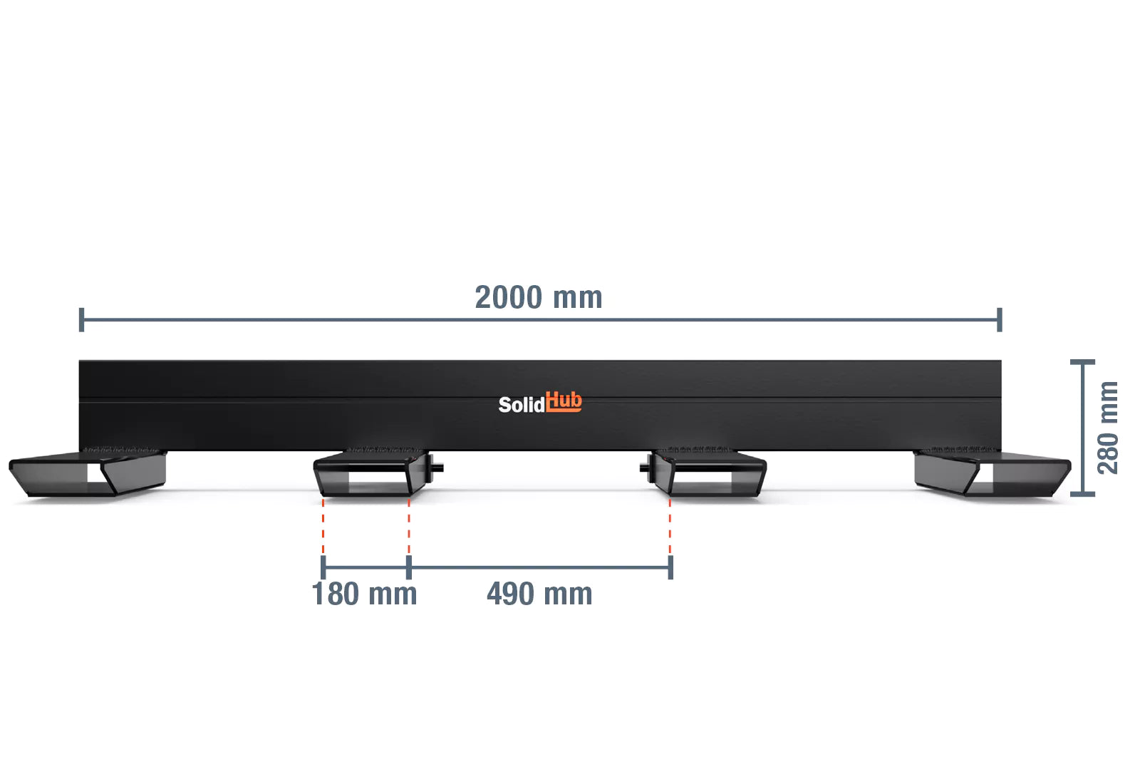 Vierlepel bord vorkheftruck (1500KG)