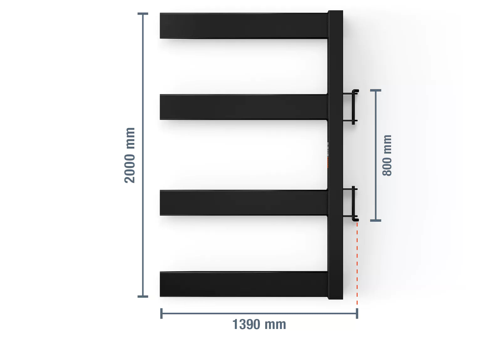 Vierlepel bord vorkheftruck (1500KG)